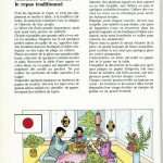 ouvrage, livre, divertissement, enfants, découverte, pays, culture, cuisine, tradition, costumes, jeux, masques, tissus, continents, dessins, Edith Barker, travaux manuels, traditionc culinaire, repas, Japon